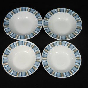 4 Ridgway Staffordshire ironstone ware Vogue dessert bowls